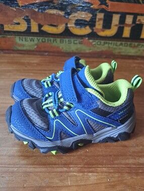 Merrell M-Trail Quest Jr. Outdoor Walking Sneakers Kids Size 7 Leather ML262791